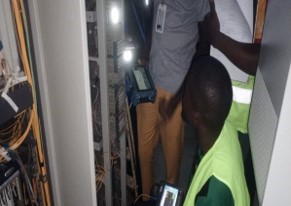 Drone inspection fibre